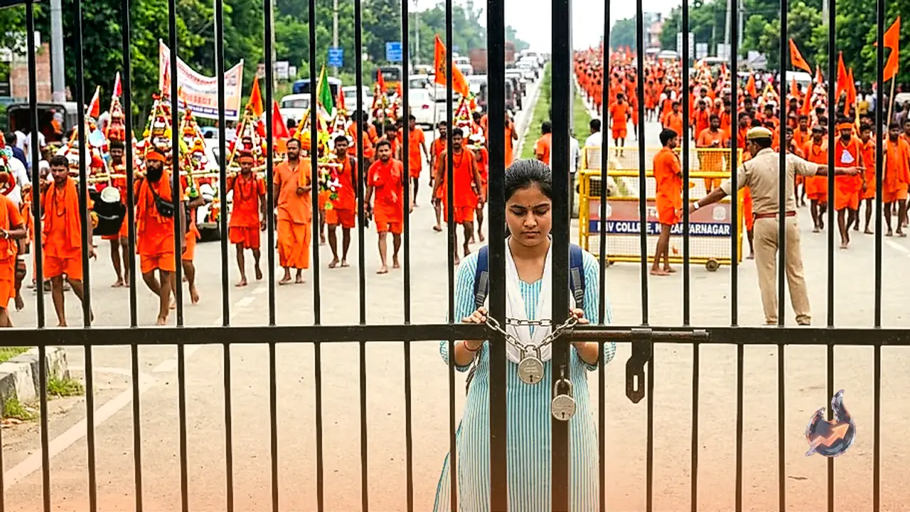 Kanwar Yatra 2026 Directives: Muzaffarnagar and Meerut Order School and College Closures Until Mid-August
