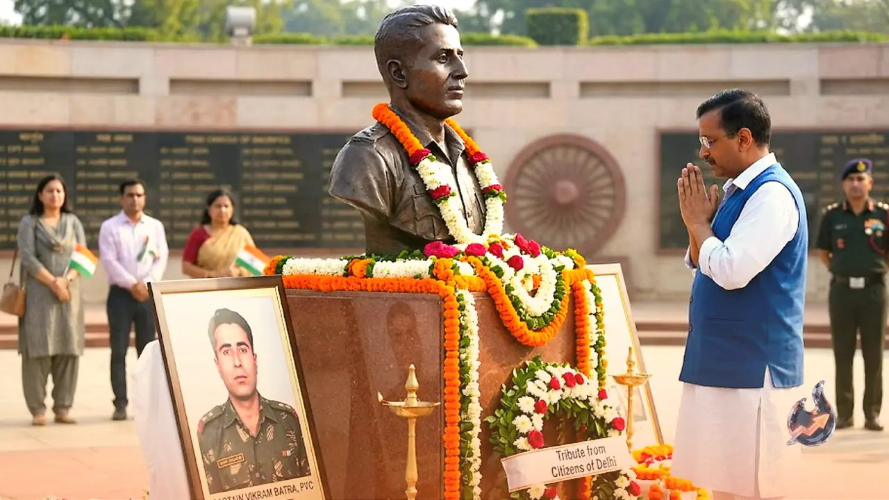 Kargil War Hero Vikram Batra Remembered as Arvind Kejriwal Shares Tribute Post