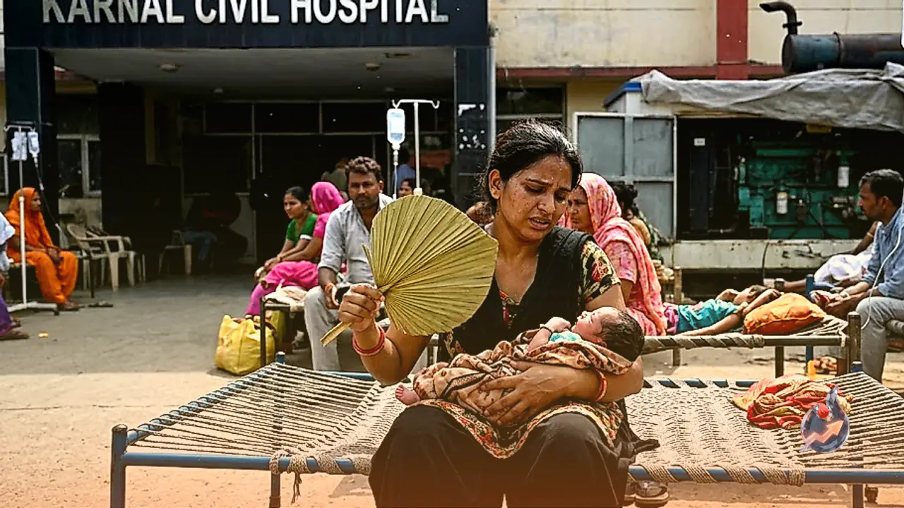 Power Crisis at Karnal Civil Hospital: Patients and Newborns Forced Outside as Generators Fail
