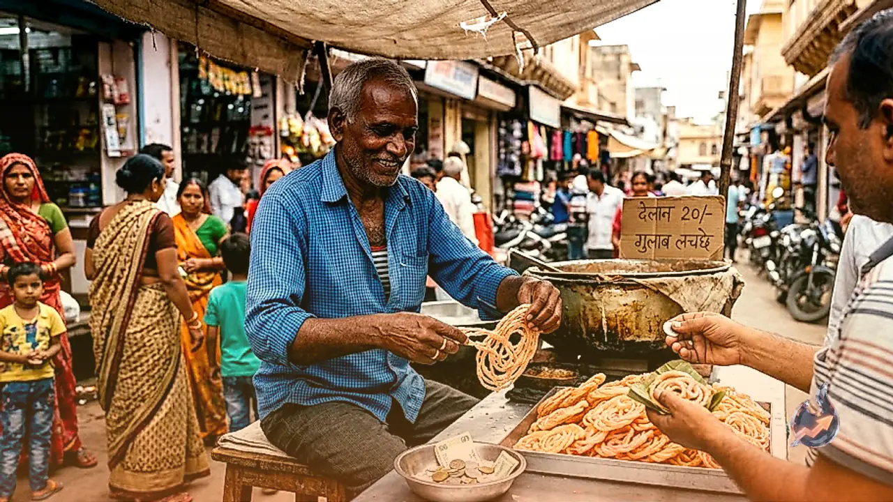 करौली में पांच रुपये के गुलाब लच्छे आज भी बच्चों के बने हैं पसंदीदा, बुजुर्गों को याद दिलाते हैं बीता जमाना