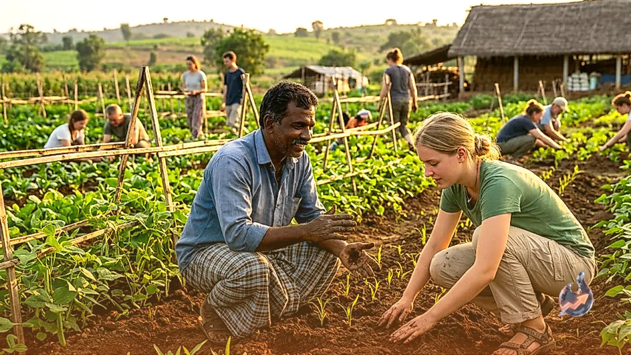 How a Karnataka Farmer Turned His 5-Acre Land Into a Global Agri-Tourism Hub Making Rs 10 Lakh Yearly