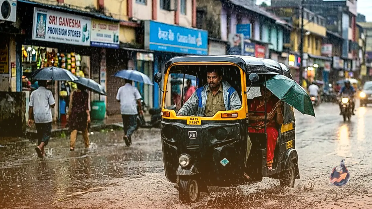 Heavy Monsoon Downpour to Batter Several Karnataka Districts as IMD Extends Warnings Through August 8