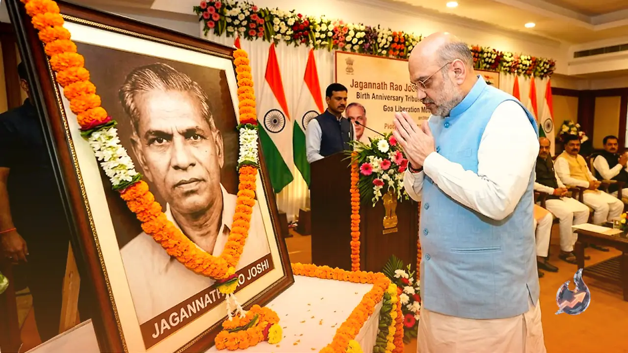 Amit Shah Honours Jagannath Rao Joshi on Birth Anniversary, Pays Tribute to Goa Liberation Legacy