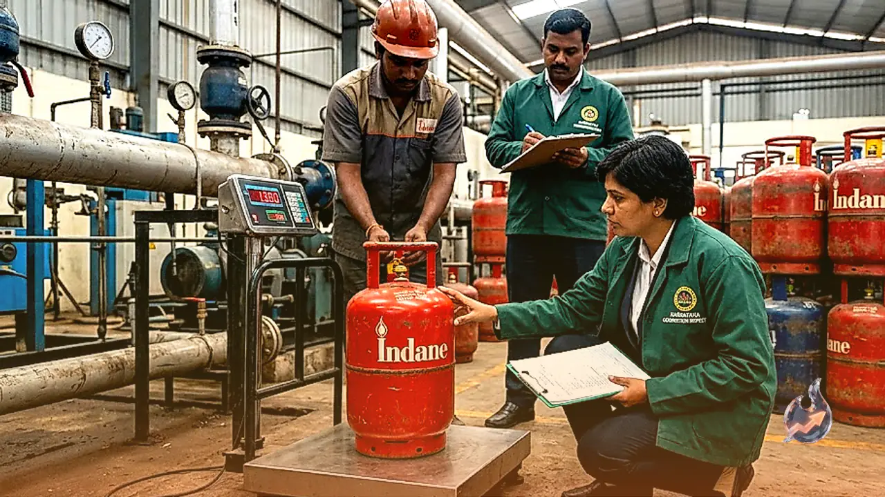 One in Four LPG Cylinders Found Underweight in Karnataka Surprise Bottling Plant Inspections