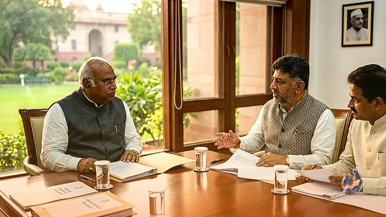Karnataka Cabinet Set for Reshuffle as DK Shivakumar Meets Congress Leadership in Delhi