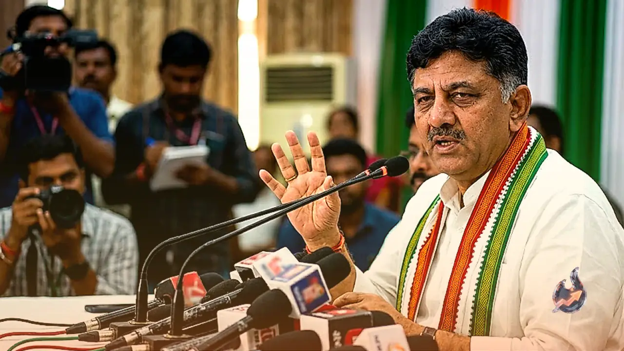 D.K. Shivakumar Addresses Cabinet Expansion Rumors and High Command Meeting Plans