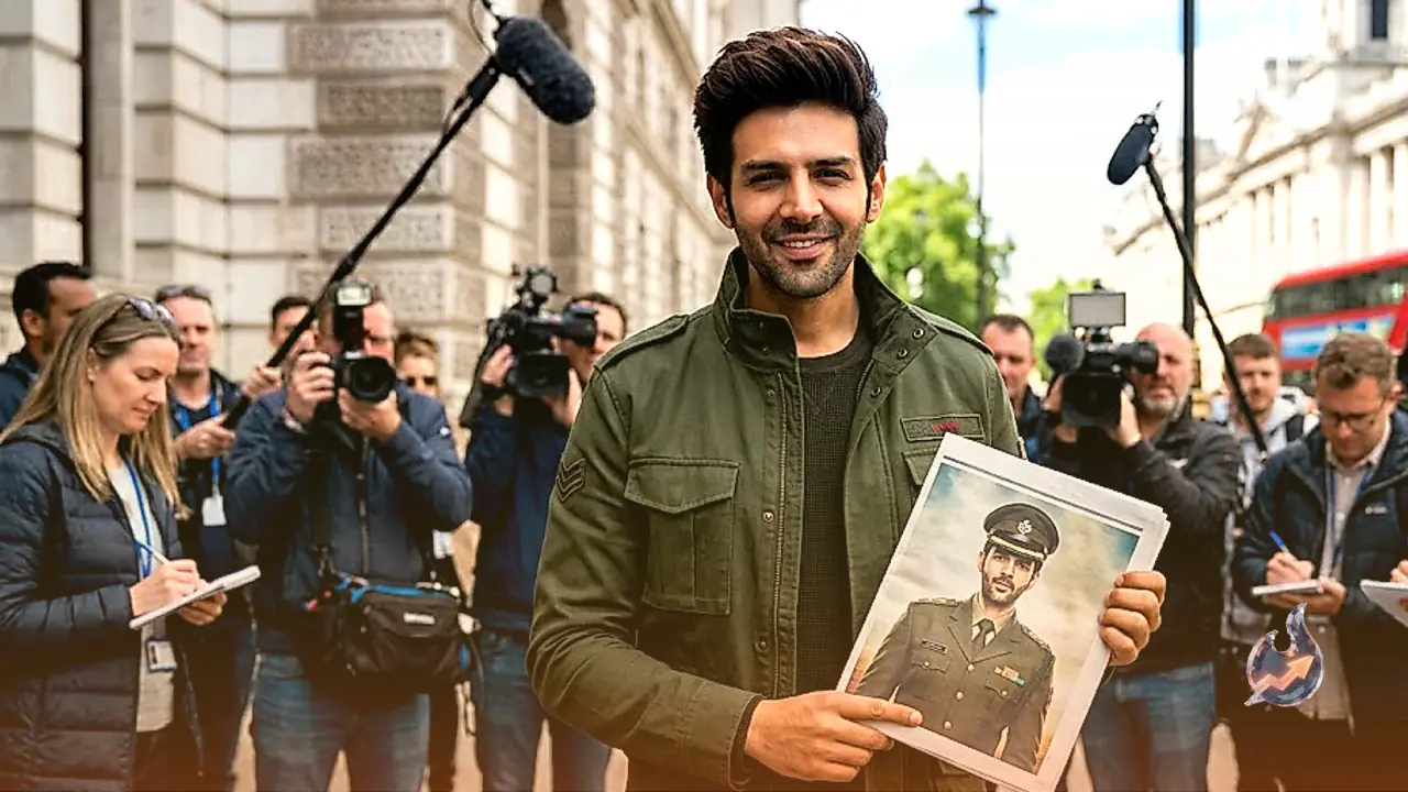 Kartik Aaryan reveals first look from 'Captain India', shooting to begin soon in London