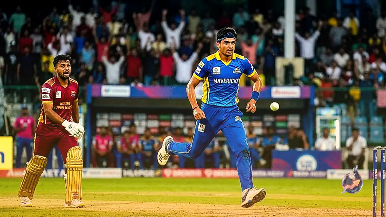 Kartik Tyagi Paces at 153.6 KMPH in UP T20 League, Terrifying Batters