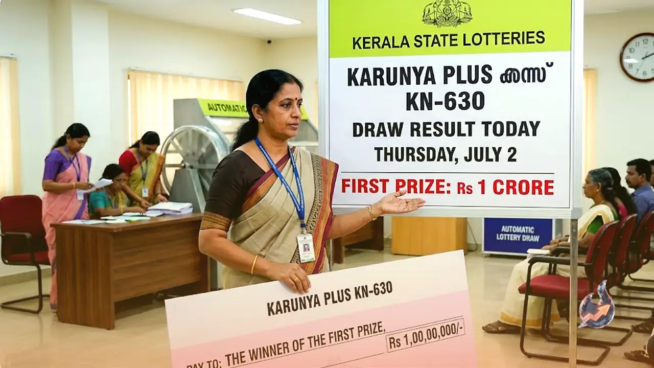 Karunya Plus KN-630 Draw Set for 3 PM Today, With a Full Rs 1 Crore Riding on the Top Ticket