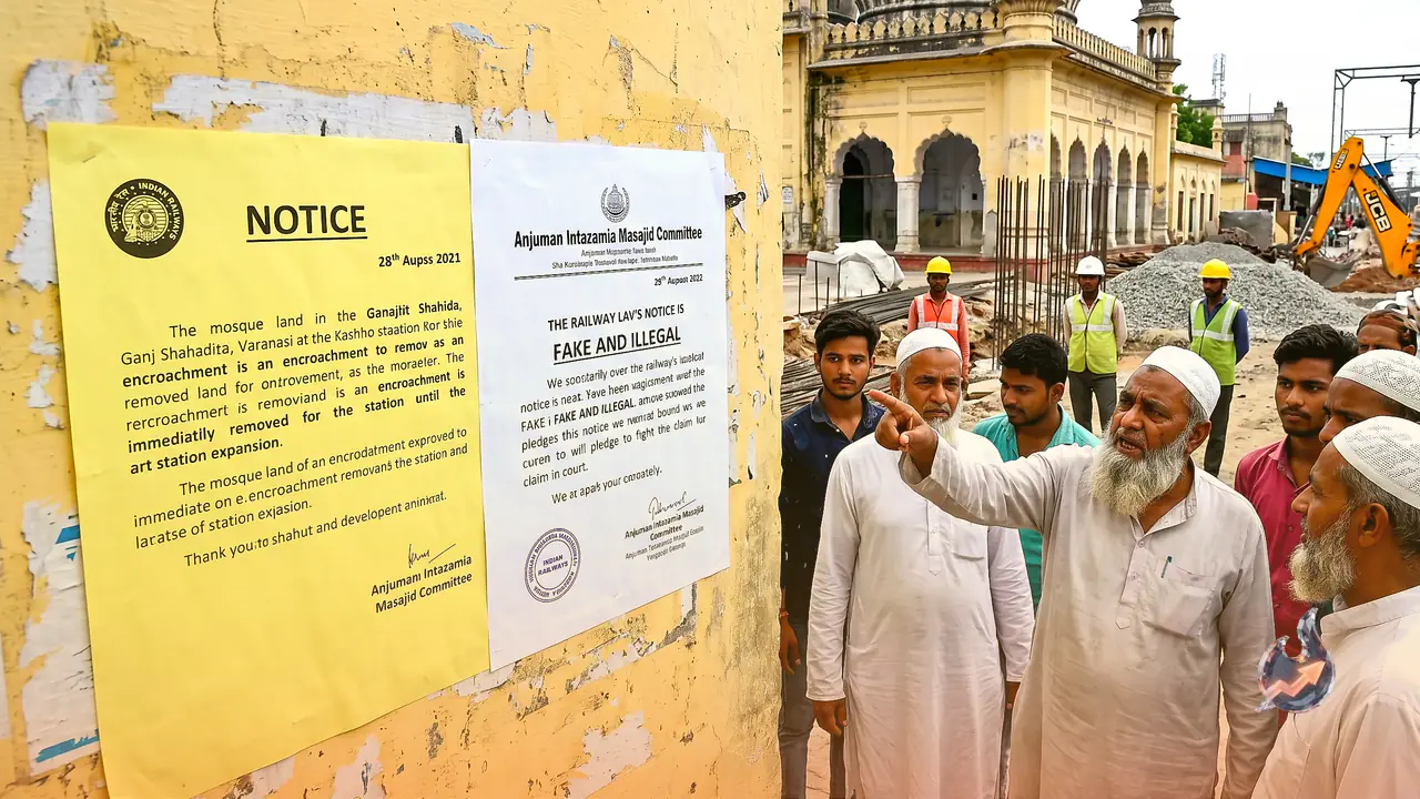 Kashi Station Expansion Sparks Standoff as Mosque Committee Slaps Its Own Notice on Railways' Demand