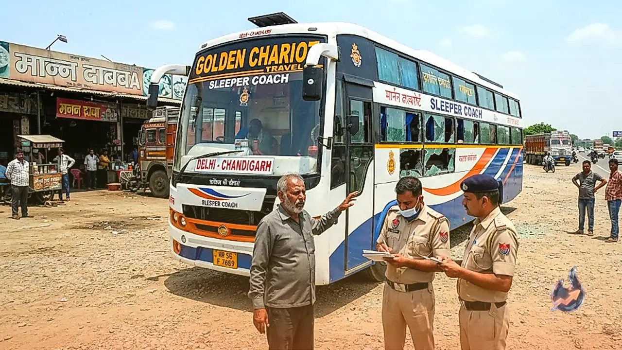 Kashmir Bound Bus Attacked at Haryana Eatery As Driver Faces Slurs and Vandalism