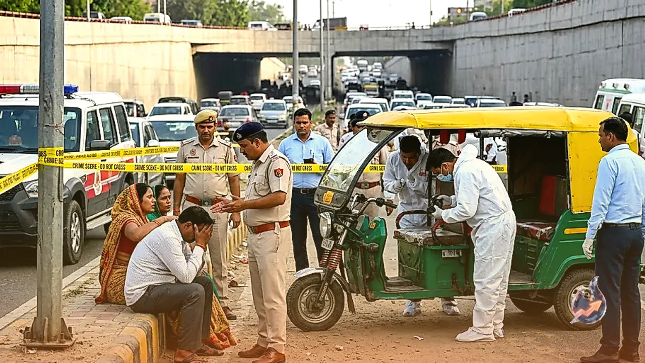 Deadly Robbery Near Kashmiri Gate Underpass Leaves One Dead and Two Injured in Knife Attack on E-Rickshaw