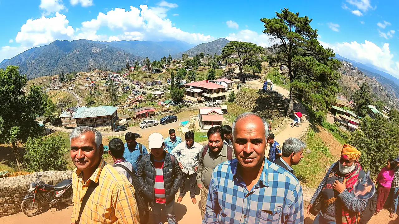 Kausani Travel Guide: Himalayan Vistas, Mahatma Gandhi's Connection, and Route Details in Uttarakhand