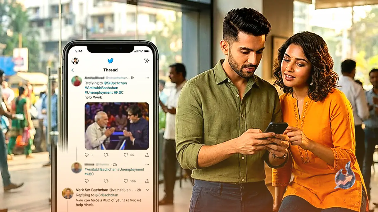 केबीसी में 1 लाख रुपये जीतने के बाद भी बेटे के लिए नौकरी मांगने लगे पिता, सोशल मीडिया पर अमिताभ बच्चन से पूछे गए कई सवाल