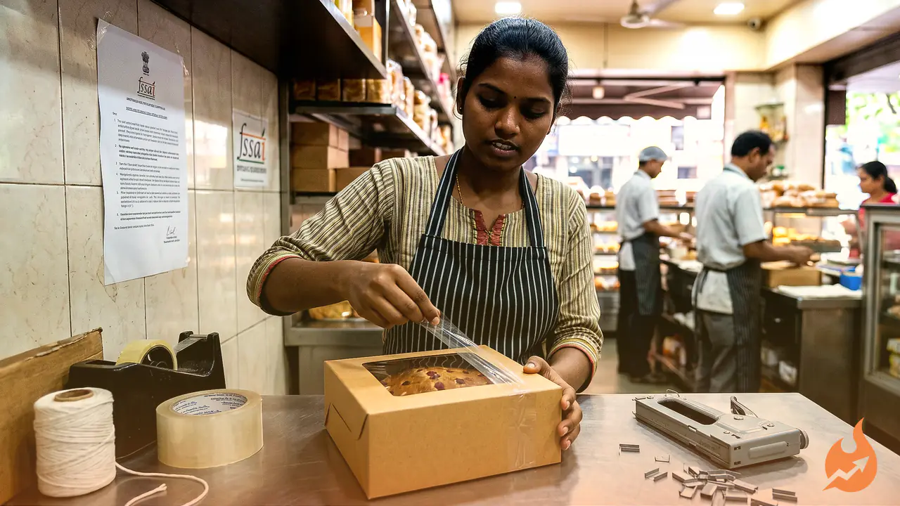 No More Metal Pins in Your Cake Box: FSSAI Orders Food Sellers to Drop Staples or Face Penalties