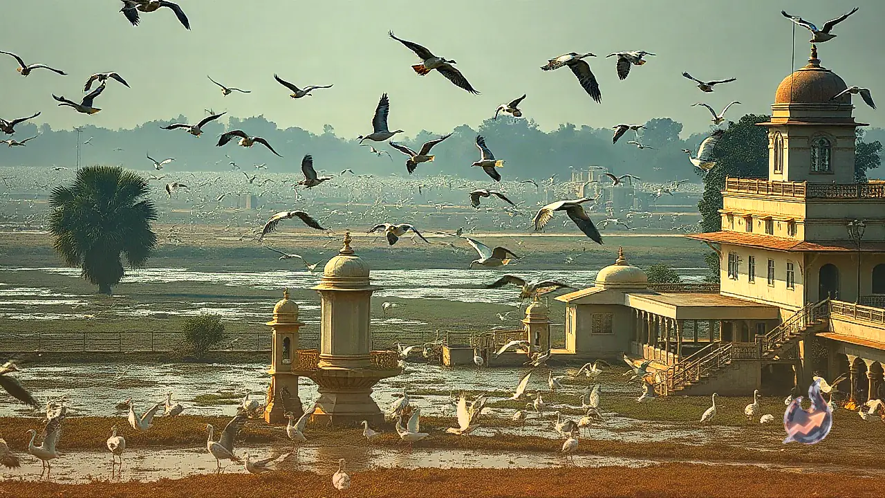 Keoladeo National Park Comes Alive as Migratory Flocks Arrive, Drawing Nature Lovers to Bharatpur