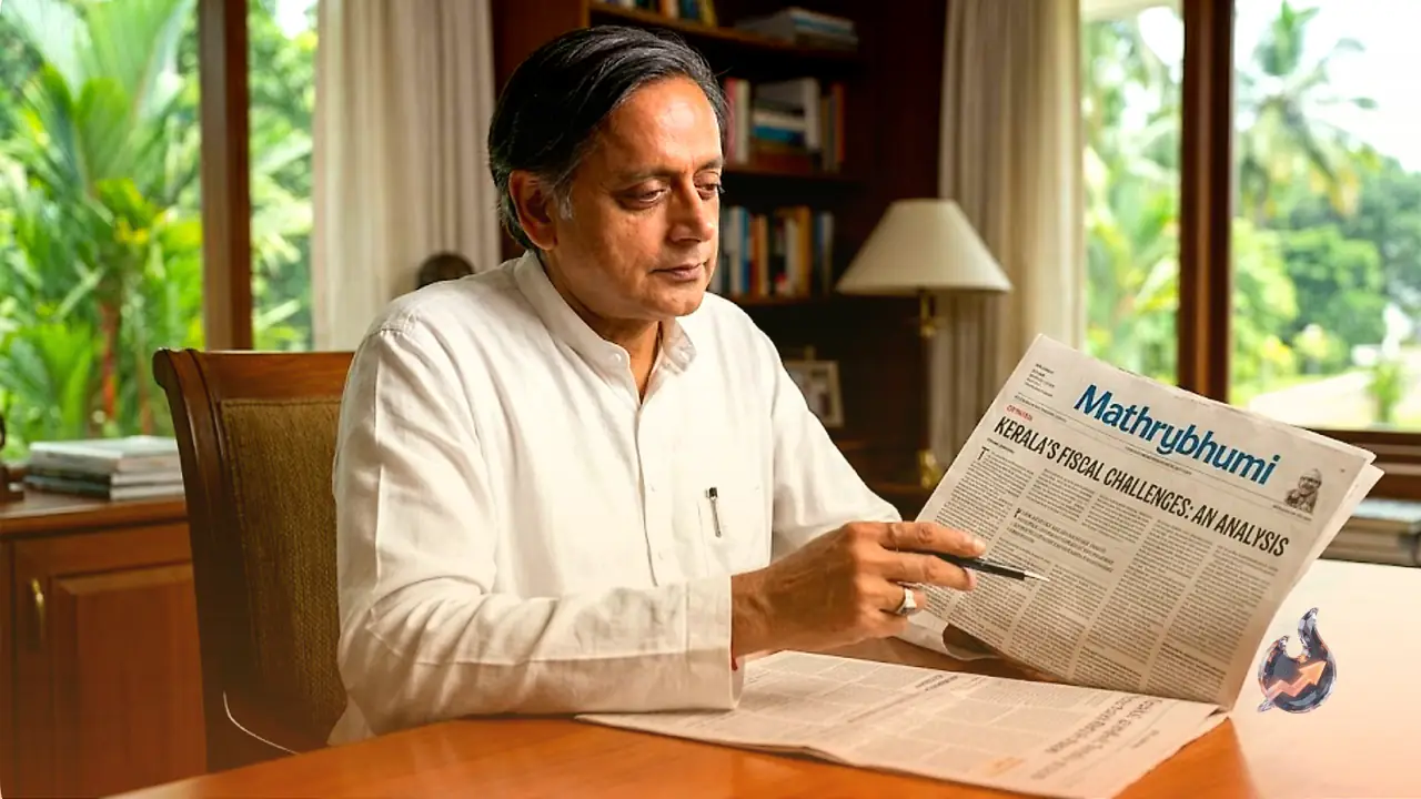 Kerala's Fiscal Crunch Draws Sharp Analysis From Shashi Tharoor In New Op-Ed