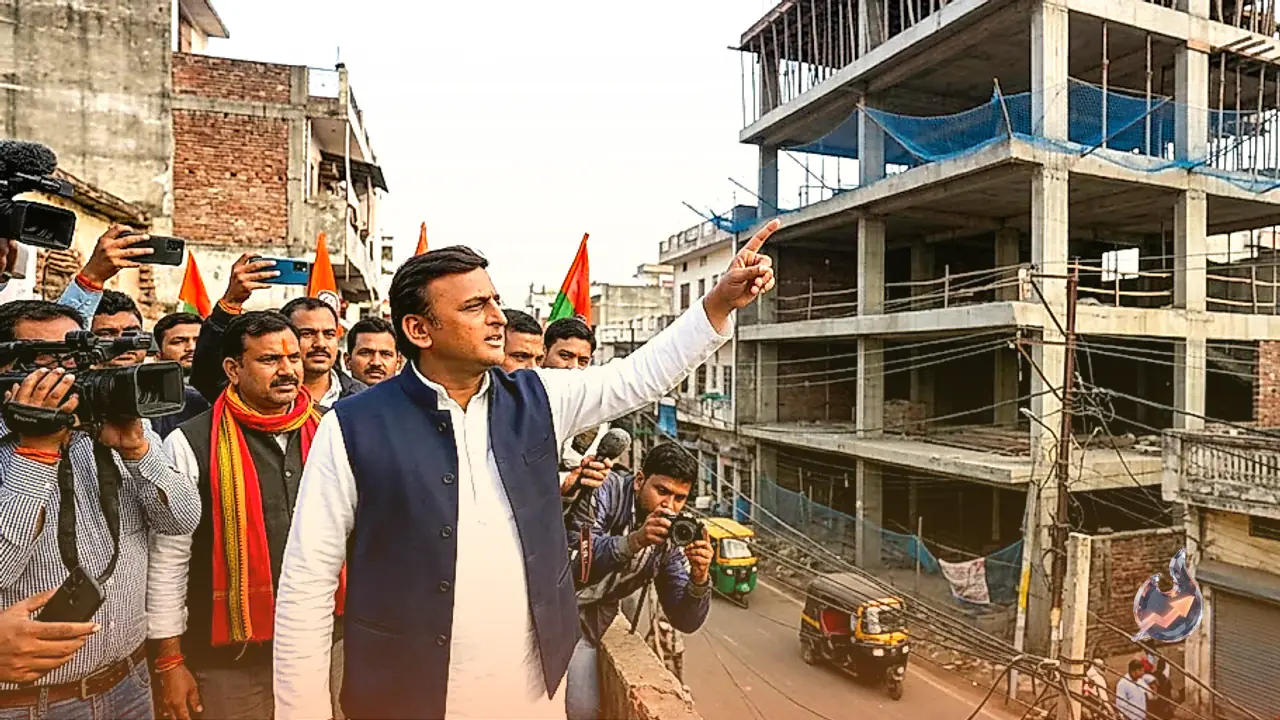 Kesar Bagh Building Row: Akhilesh Yadav Flags 'Illegal' BJP Office In Lucknow