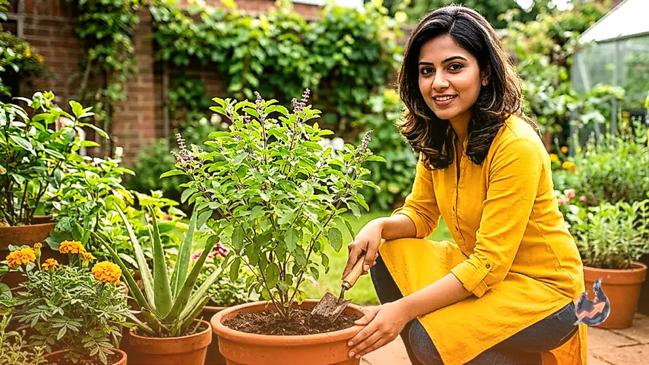 गमले में तुलसी को मुरझाने से बचाने के अचूक बागवानी नियम