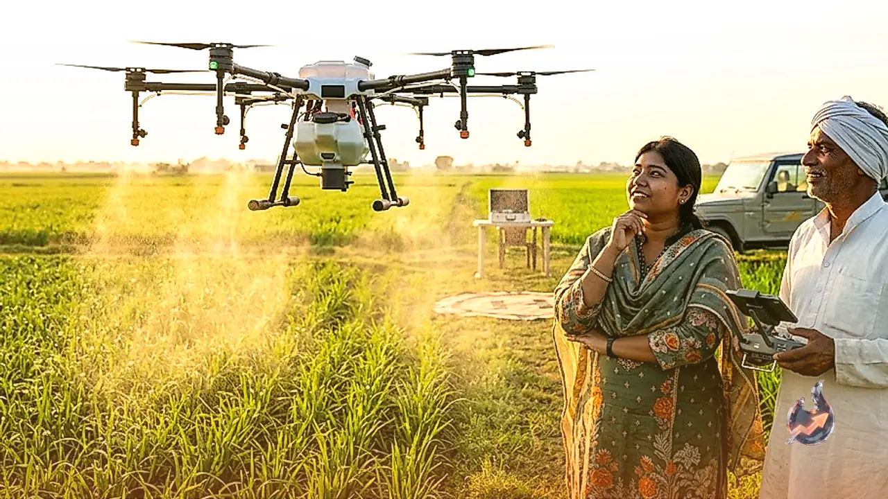 Bihar Government to Fund Half the Cost of Drone Spraying for Khagaria's Farmers This Season