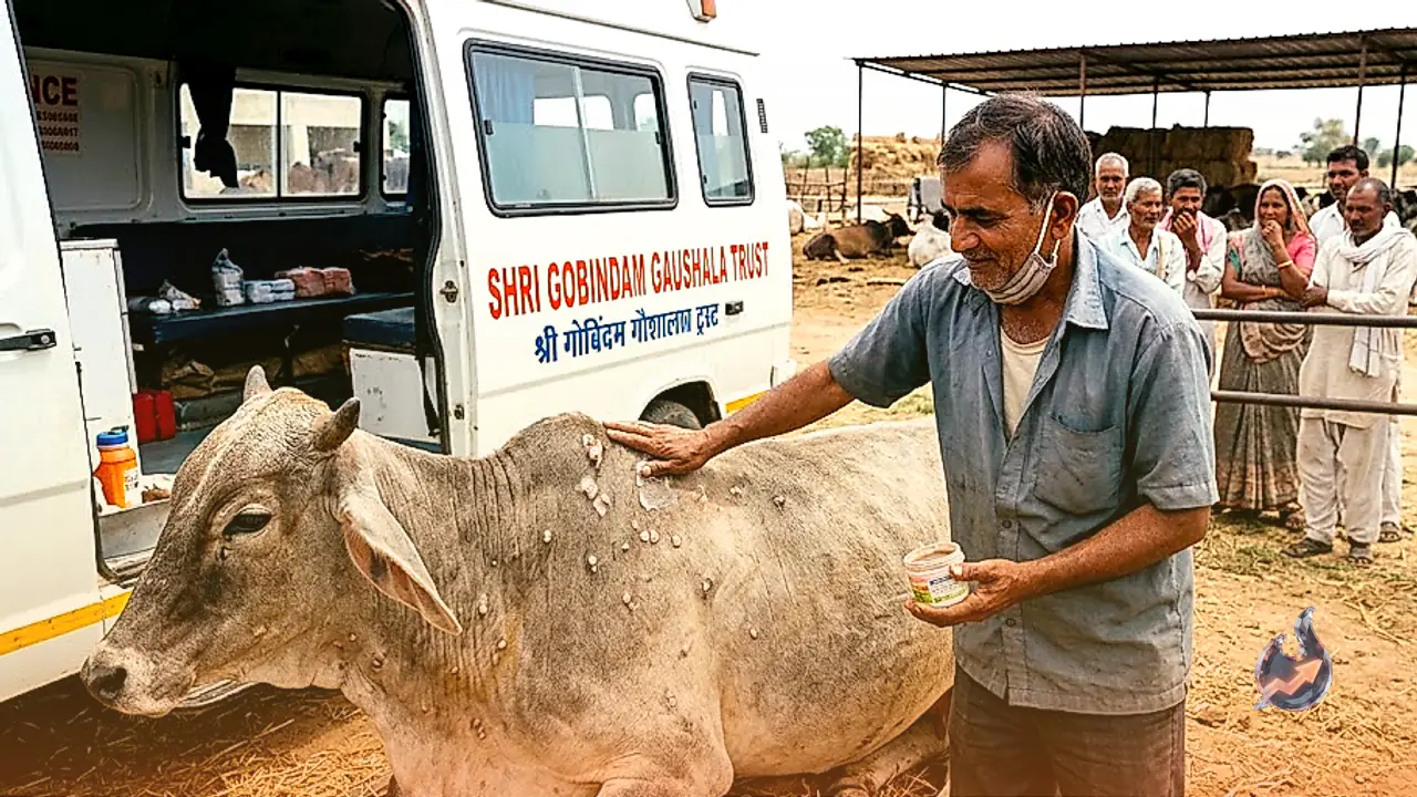 Rakesh Sharma's 25 Years of Cow Service in Khairthal, 13 Lakh Ambulance and Lumpy Virus Concerns
