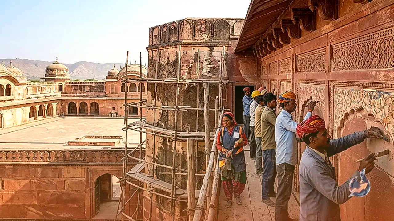 Historic Tatarpur Fort To Reopen As A Grand Heritage Hotel After Years Of Neglect