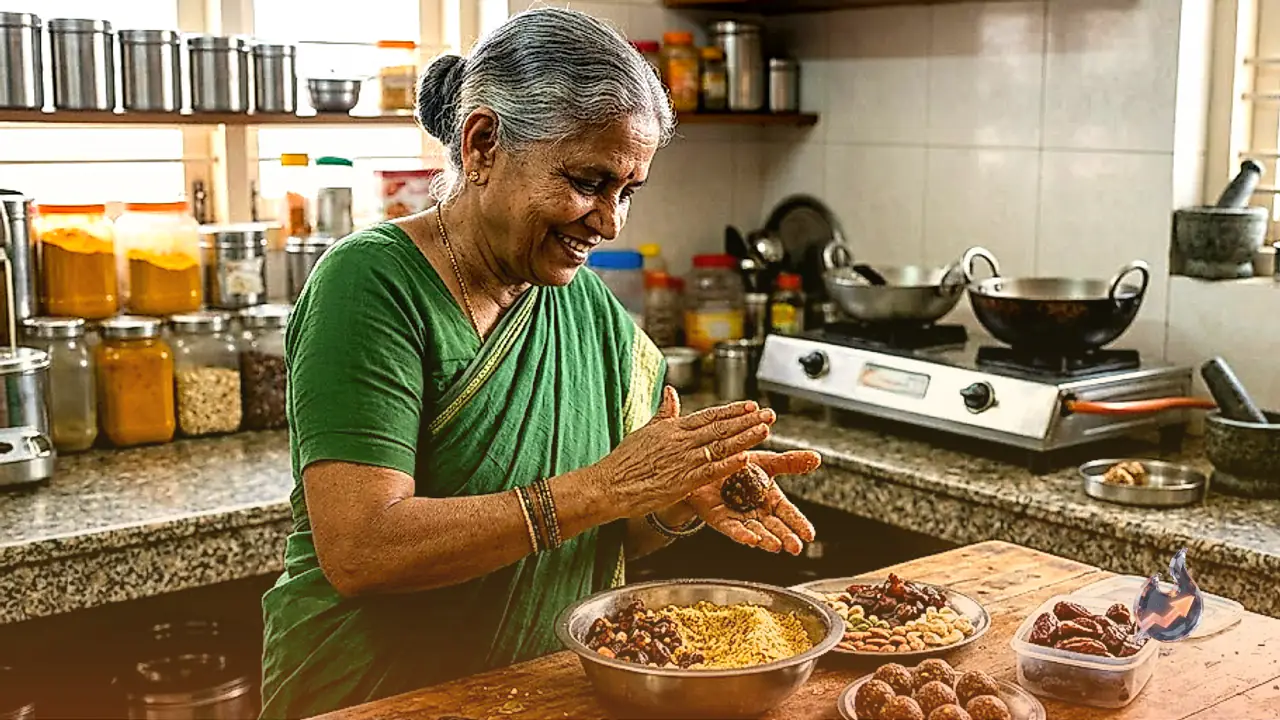 Moong Dal Ladoo Made Sweet With Dates Delivers High Protein Without Sugar Or Jaggery