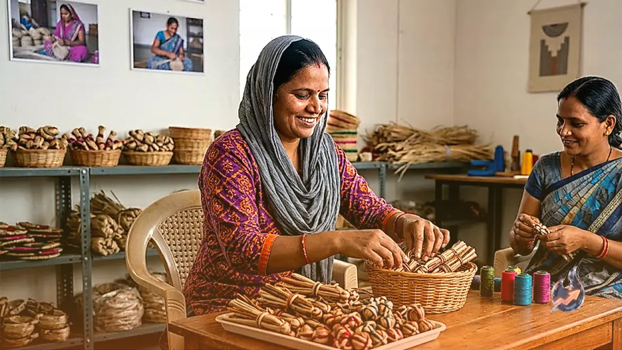 Khandwa women get home-based jobs after training under a new grassroots initiative