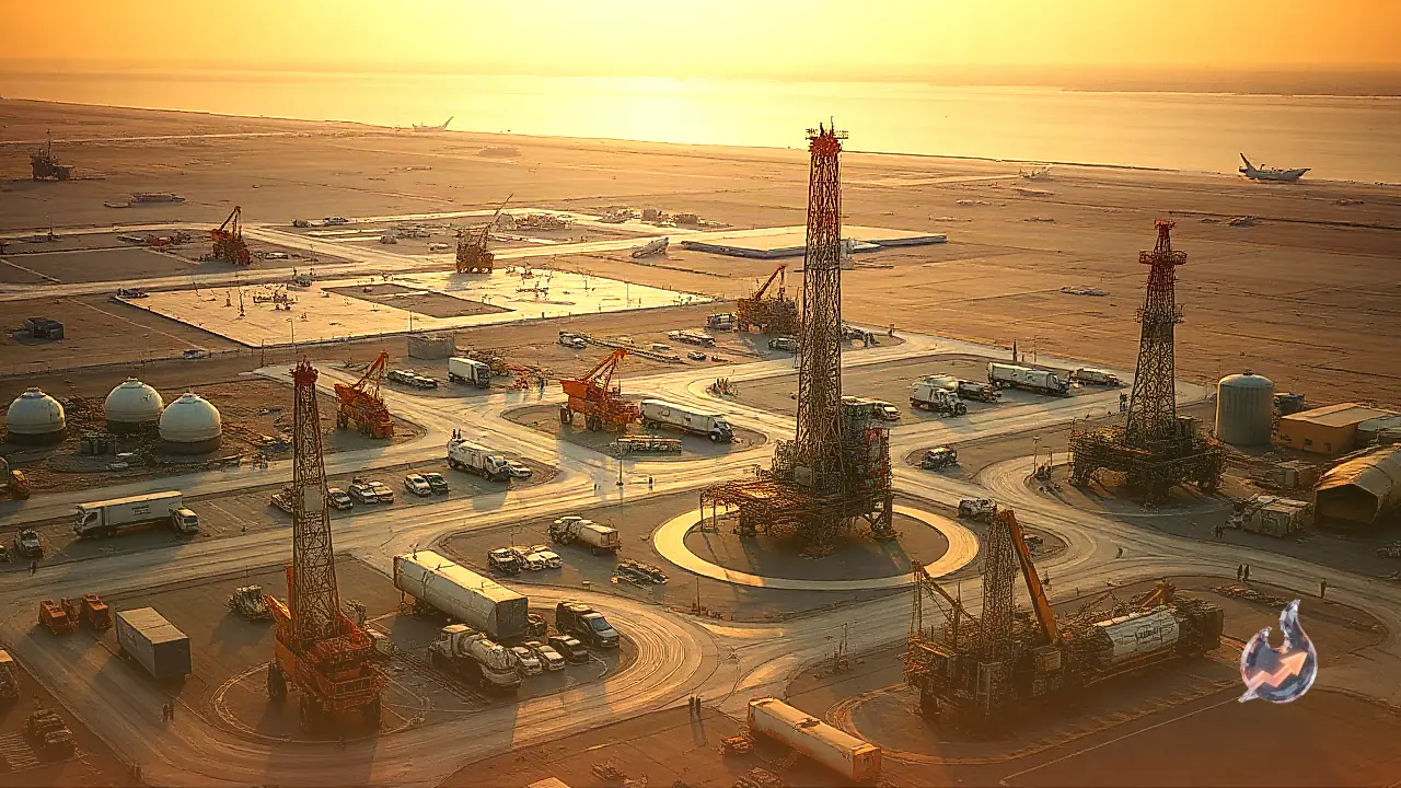 Middle East War Worries Stall Crude Oil Slide as Gulf Export Surge Meets Fresh Missile Threat