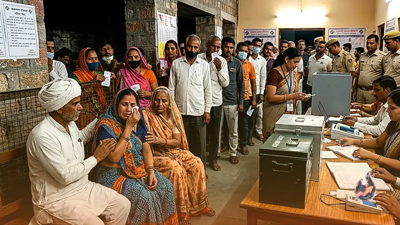 खाटू श्याम जी नगर पालिका चुनाव में रात 10:30 बजे तक खिंचा मतदान, कांग्रेस पार्षद की गैरमौजूदगी पर अपहरण का आरोप