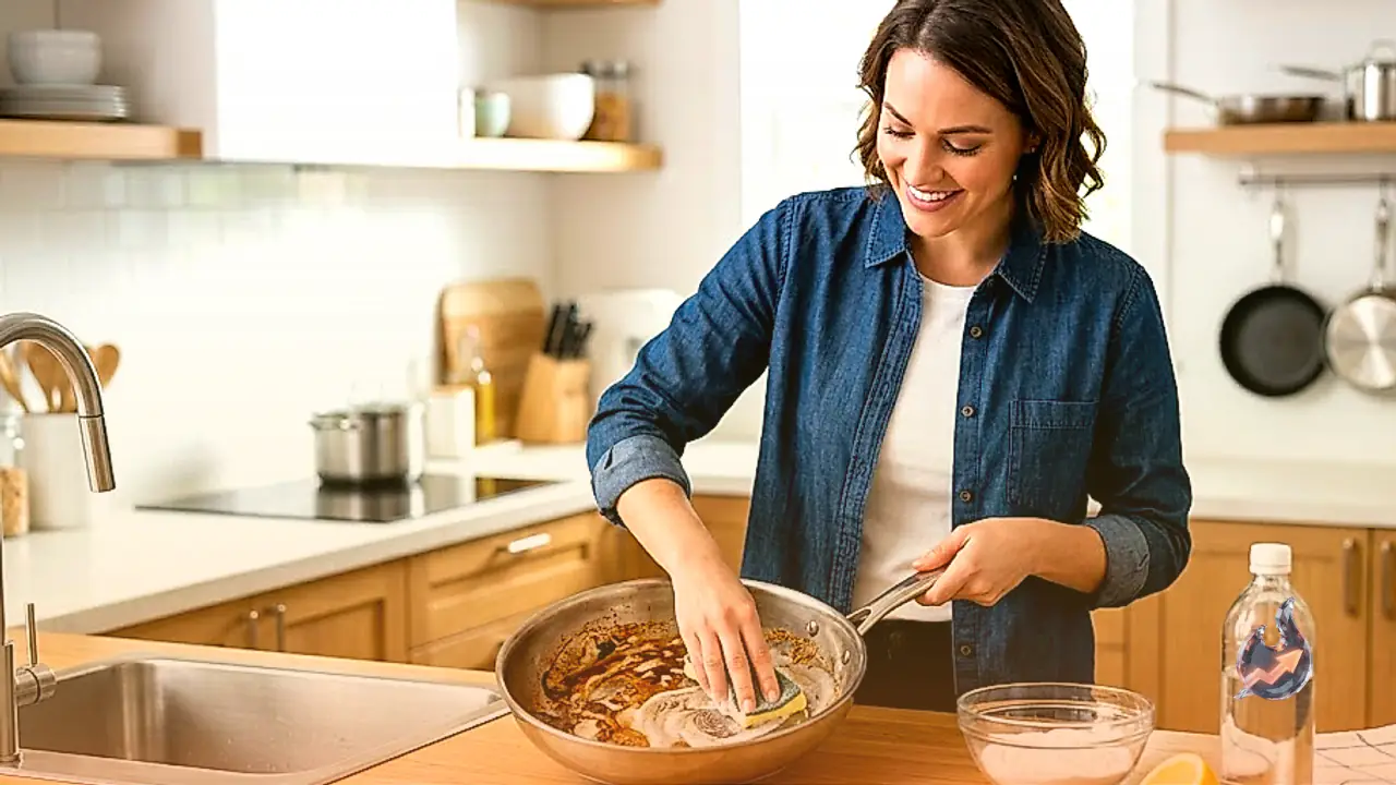 Smart Kitchen Hacks to Remove Stubborn Grease and Burnt Stains from Cookware Without Heavy Scrubbing