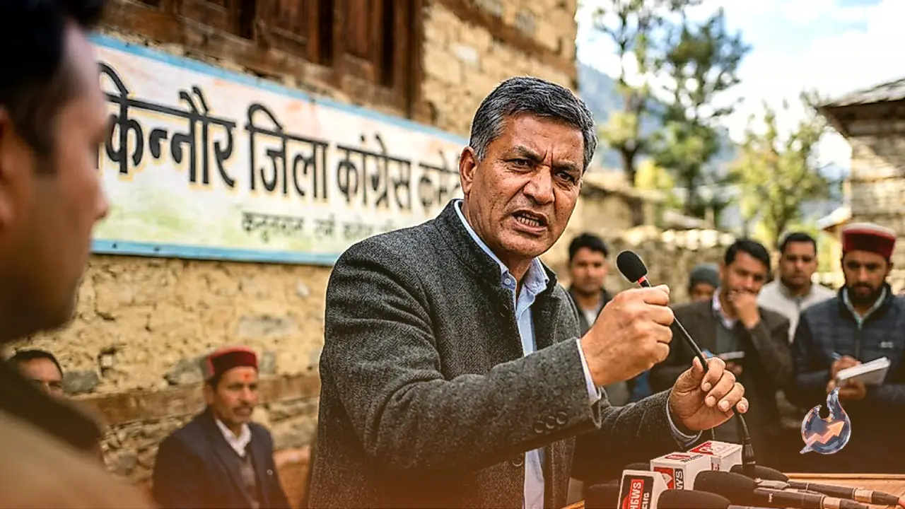 Major Rift in Kinnaur Congress as Cabinet Minister Jagat Singh Negi Attacks Own Party Over New Committee