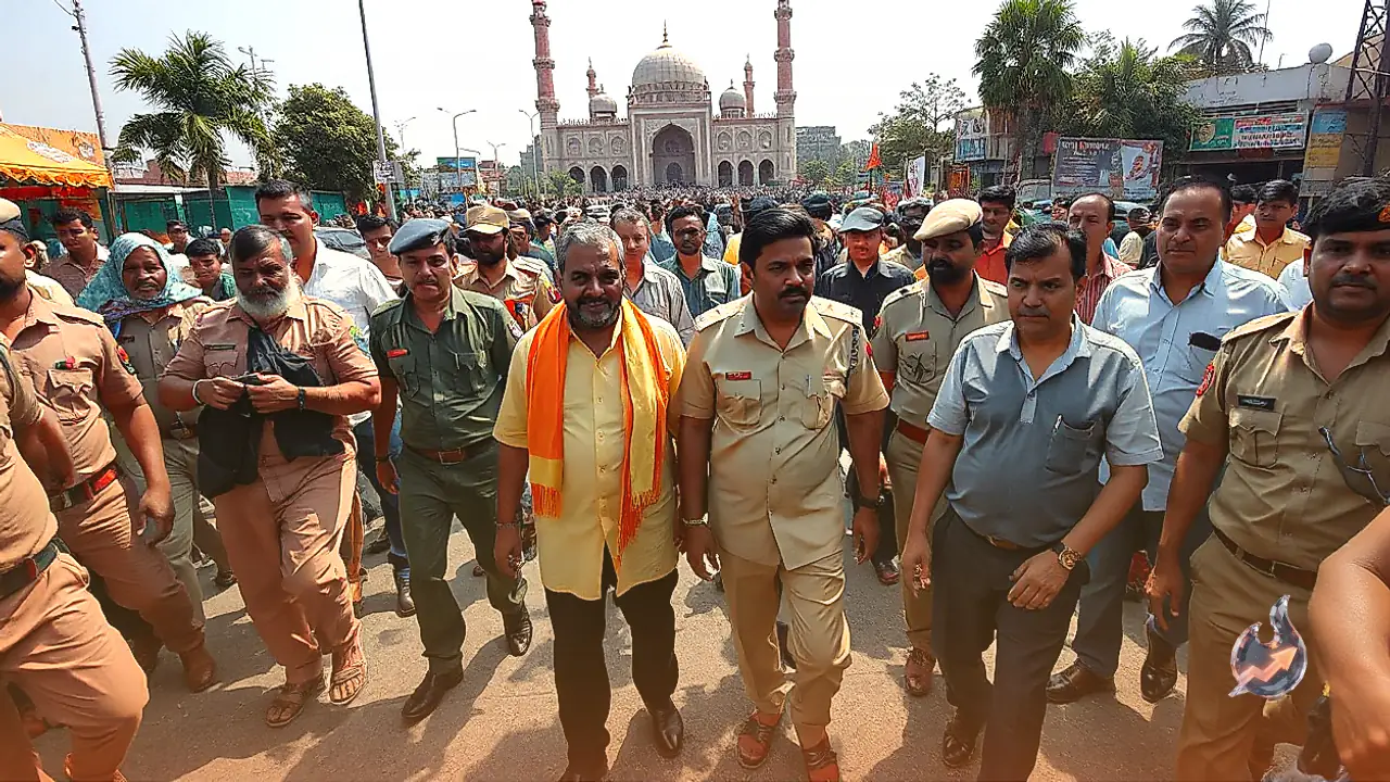 Kirit Somaiya Detained By Police During Protests Against Mumbai Airport Mosque