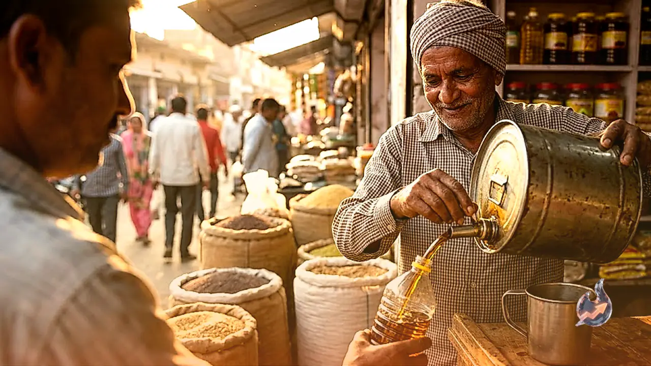 Bahraich farmer sells pure, chemical-free mustard oil straight from his fields at Rs 210 a litre