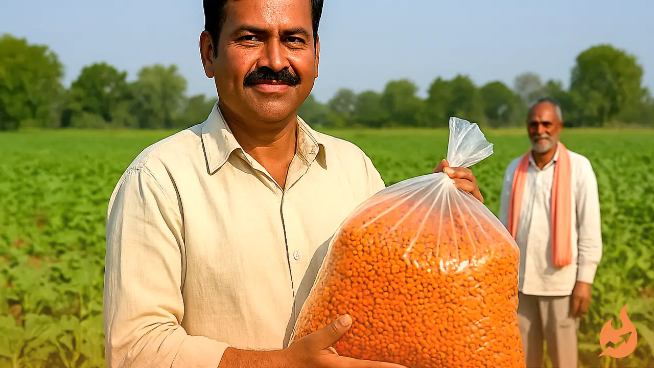 Farmer Ashwini Grows 10 Kinds of Organic Pulses on 25 Bigha, Earns Strong Prices and Big Profits