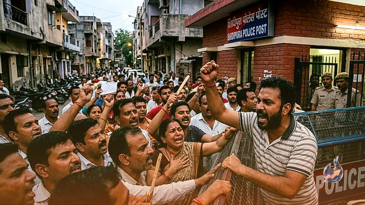 Massive Outrage in Kishanganj After Six-Year-Old Assaulted, Protesters Surround Police Post Demanding Capital Punishment