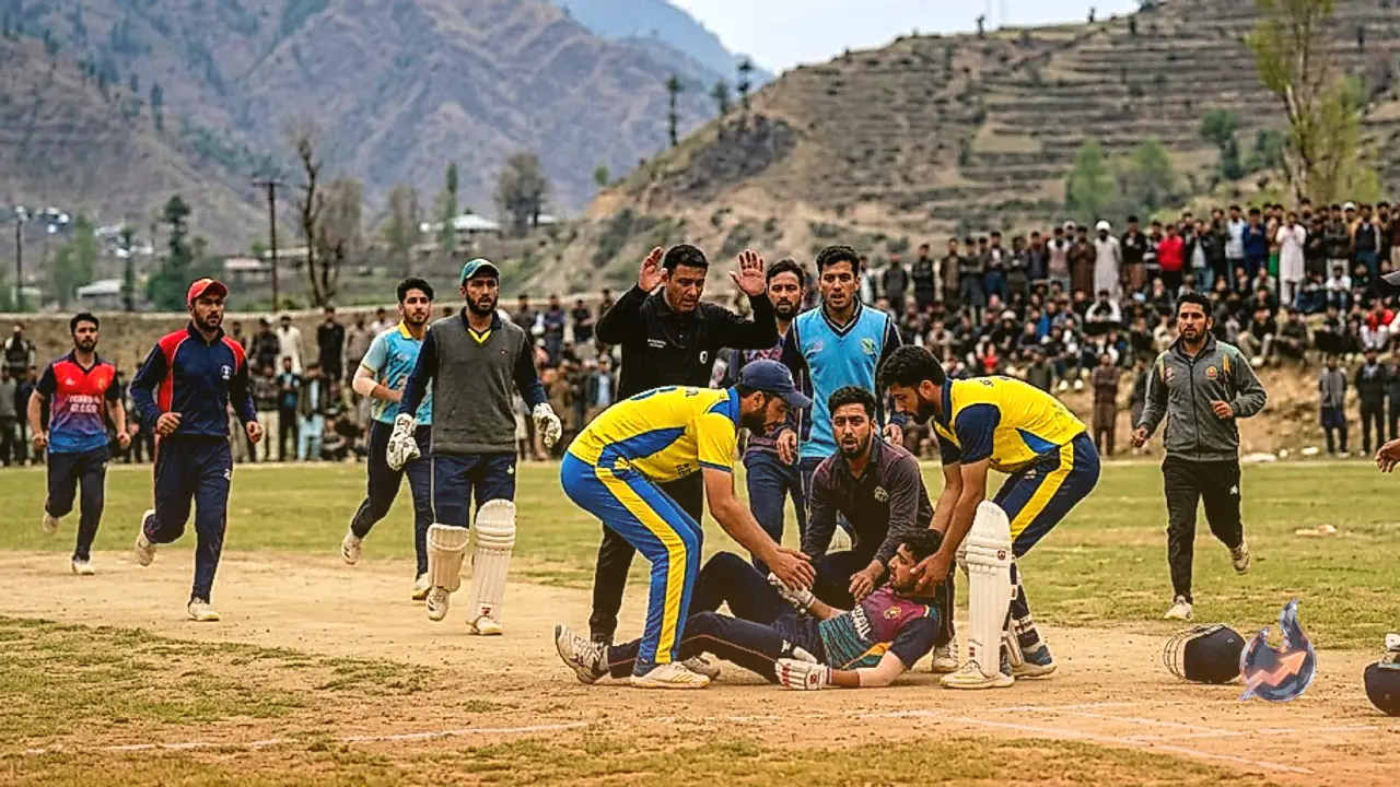 किश्तवाड़ में ओवर खत्म करते ही ढह गया गेंदबाज, अस्पताल पहुंचने से पहले तोड़ा दम