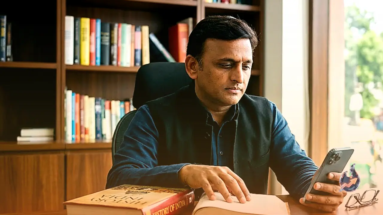 Akhilesh Yadav Shares Thoughtful Message Comparing Good Books to Family Elders