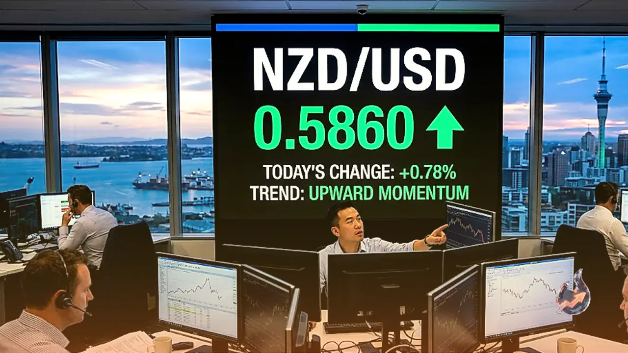 Kiwi Dollar Gains Momentum Approaching 0.5860 Amid Cooling American Inflation and Shifting Fed Rate Outlook