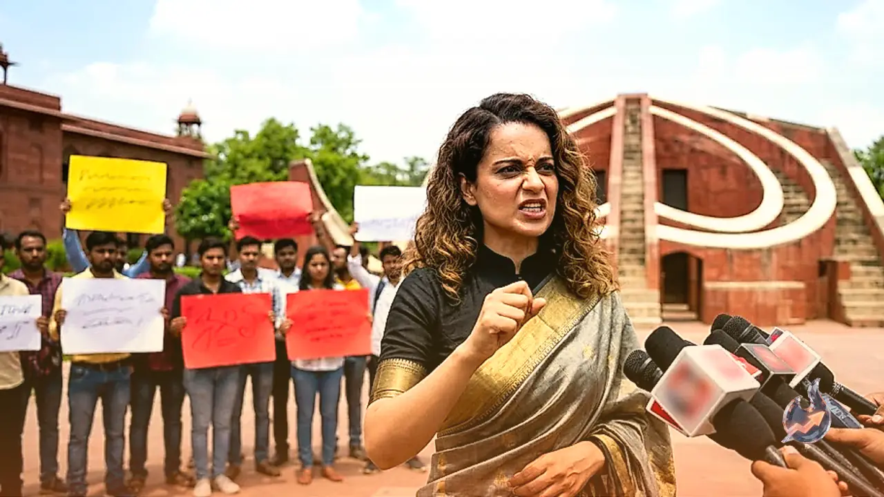 Kangana Ranaut Slams CJP Protest at Jantar Mantar, Says Videos Make Her Sick