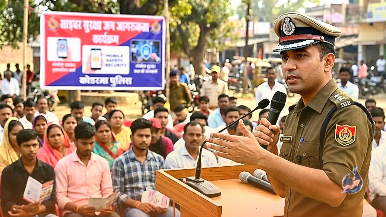 Koderma SP Kumar Shivashish warns citizens against dangers of AI photo editing trends