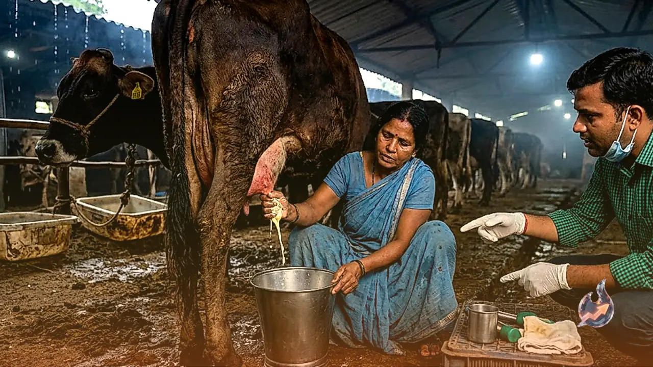 Monsoon Moisture Triggers Mastitis Surge in Koderma Dairy Cattle, Expert Rajnish Kumar Urges Immediate Udder Hygiene