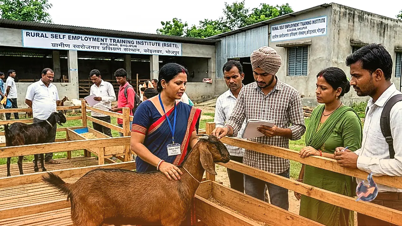 कोइलवर आरसेटी में 8 अक्टूबर से शुरू होगी 12 दिनों की मुफ्त आवासीय बकरी पालन ट्रेनिंग