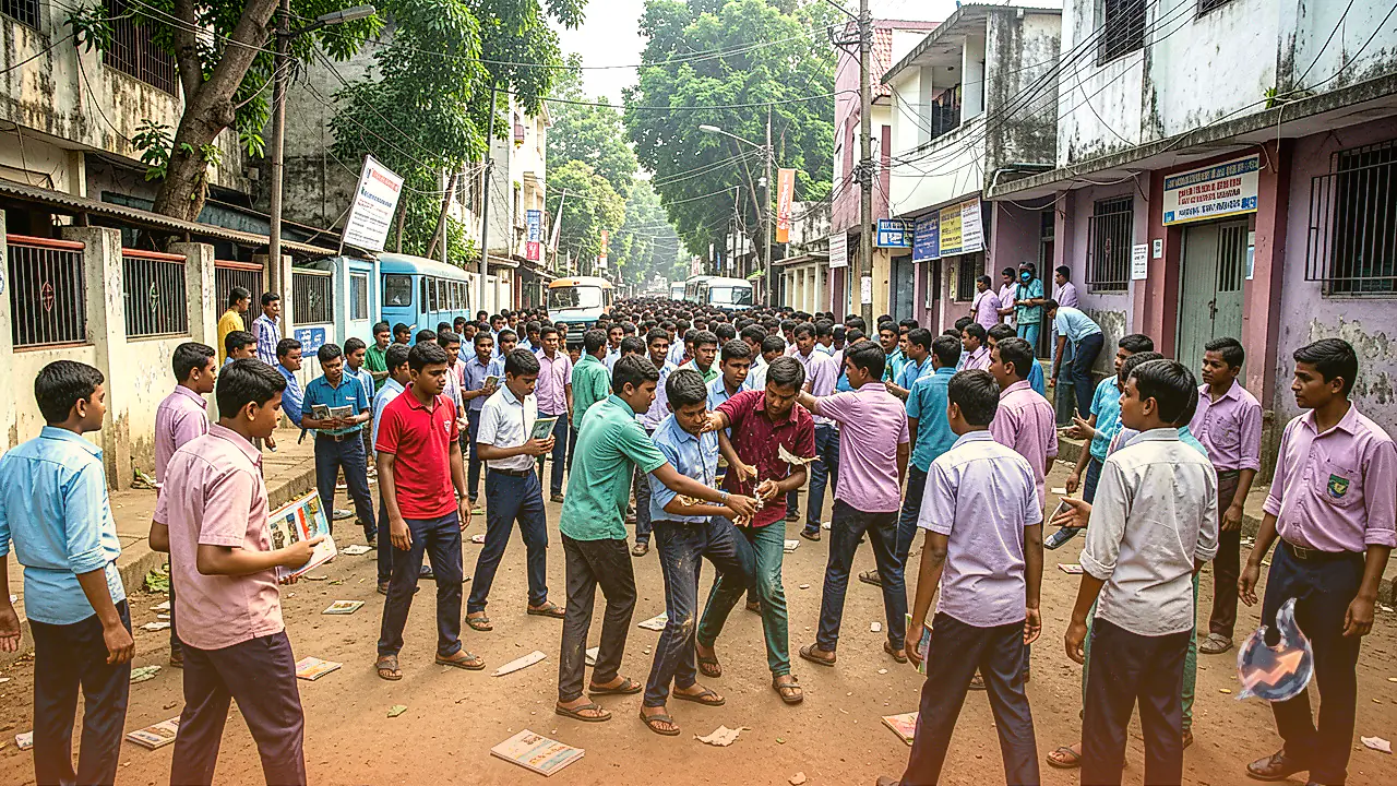 कोलकाता के साउथ पॉइंट स्कूल में किताब फाड़ने पर छात्र ने सहपाठी की गर्दन पर चलाया चाकू, सर्जरी
