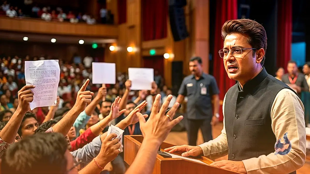 Taslima Nasreen Return Event in Kolkata Disrupted After Audience Protests Invitation to Poet Joy Goswami