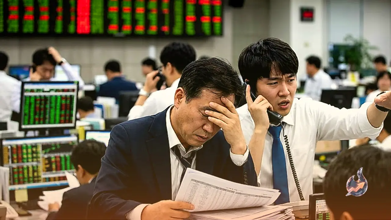 South Korea's Chip Giants Bleed as KOSPI Crashes Below 7000