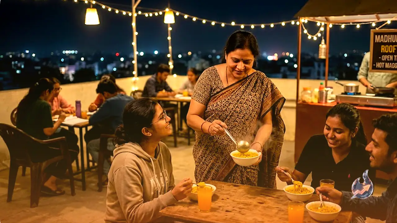 At this Kota hostel, the owner doubles as a mother figure, right down to midnight Maggi on the rooftop