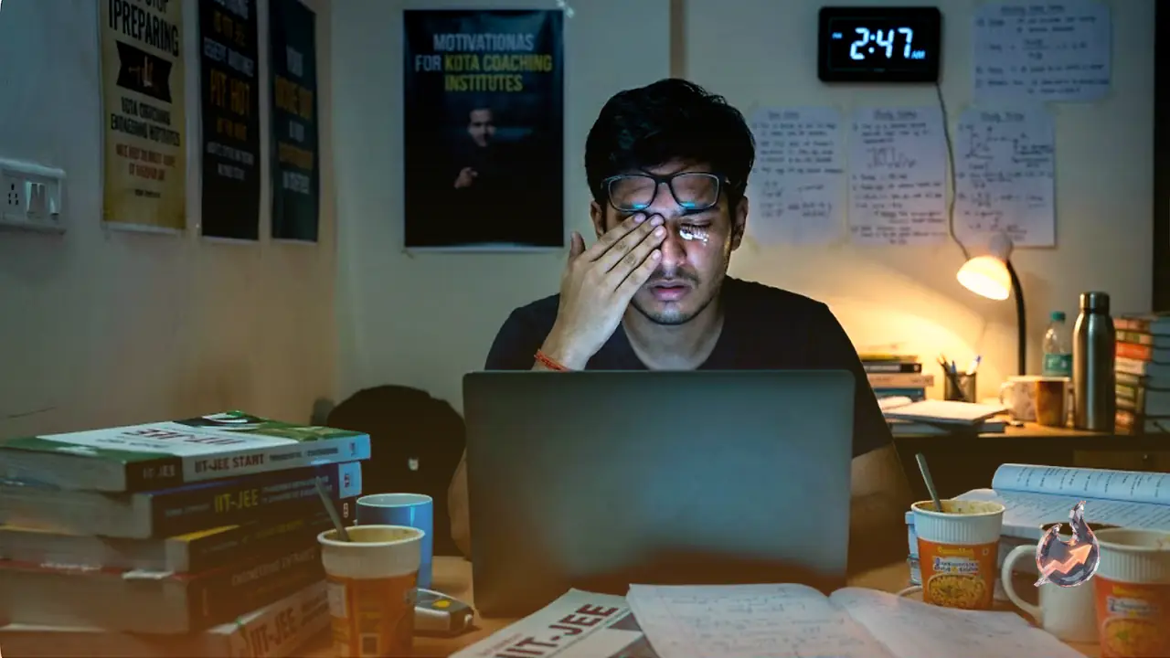 A Senior Eye Specialist Warns Students In Kota Against Late Night Exam Preparation As Vision Problems Spike