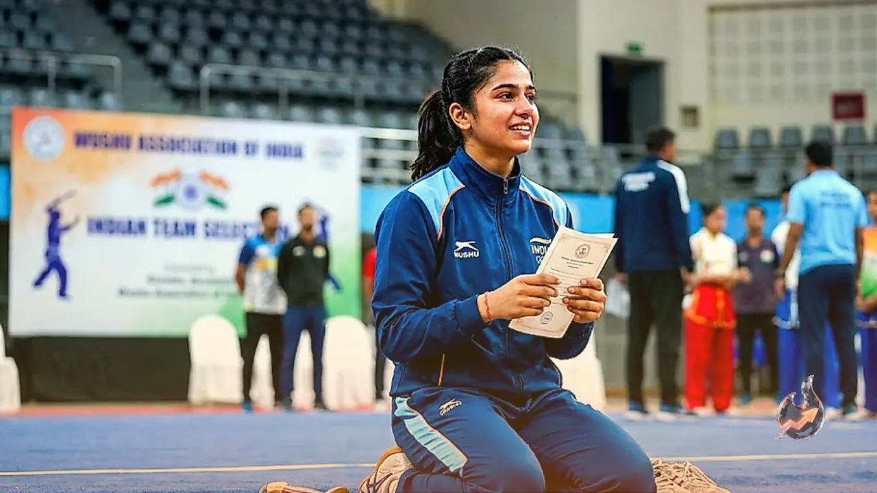 Kota Wushu Athlete Divyanshi Qualifies for 2026 Asian Games, Ending Rajasthan's 36-Year Wait