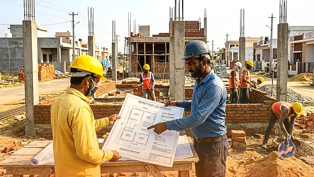 Building a Home on an 800 Sq Ft Plot in Kota: Land Rates, Construction Budget and Key Details